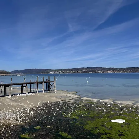 Seeglueck Seediamant - Moderne Maisonette-wohnung Mit Balkon Und Parkplatz In Seenaehe In Konstanz-dingels-dorf 公寓